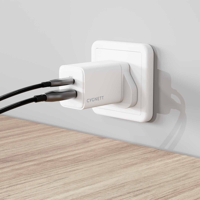 CYGNETT Powerplus Pd 45w Gan Wall Charger &ndash; Uk CY5523PDWCH-image 2