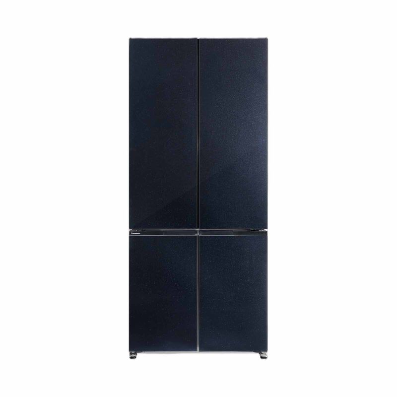 PANASONIC French Door Fridge - Black With Blue Sparkling (520l) NR-XZ590HGKS-image 1