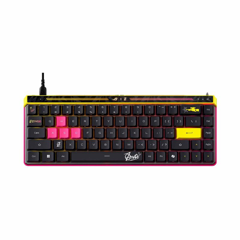 ASUS Rog Falchion Ace Hfx Zyw Magnetic Switch Keyboard Black M606 ROG FALCHION ACE HFX ZYW/HFX/US/PBT-image 11
