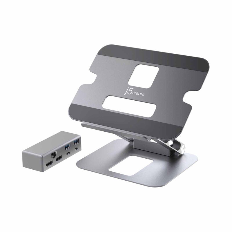 J5CREATE Multi-angle Dual Hdmi Docking Stand JTS427-image 2
