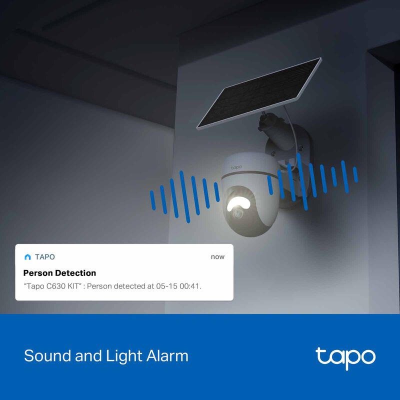 TP LINK Solar-powered Pan/tilt Security Camera Kit TAPO C630 KIT-image 16