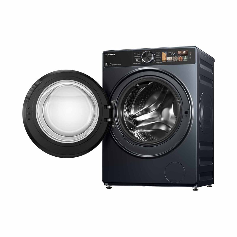TOSHIBA Front Load Washer/dryer Combo (13kg/8kg) Morandi Grey TWD-T25BZP140MWS(MG)-image 2