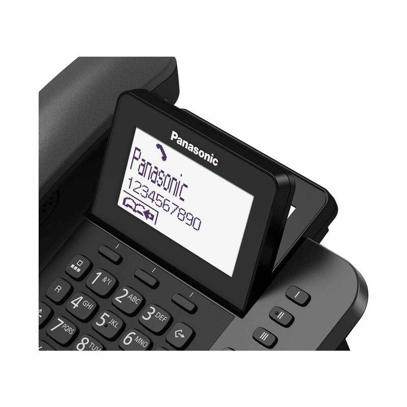 PANASONIC Combo Dect Phone Handfree Speaker Phone (black) KX-TGF310CXM-image 4