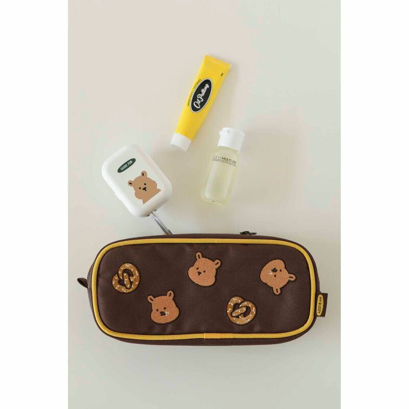 DAILYLIKE Mybuddy Pencil Pouch Pretzel-image 3