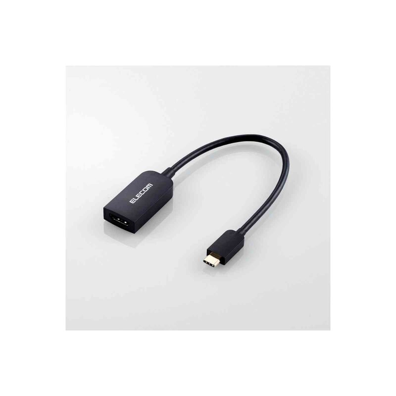 ELECOM Usb C To Hdmi Adapter 4k2k 60hz AD-CHDMIQBK2-image null