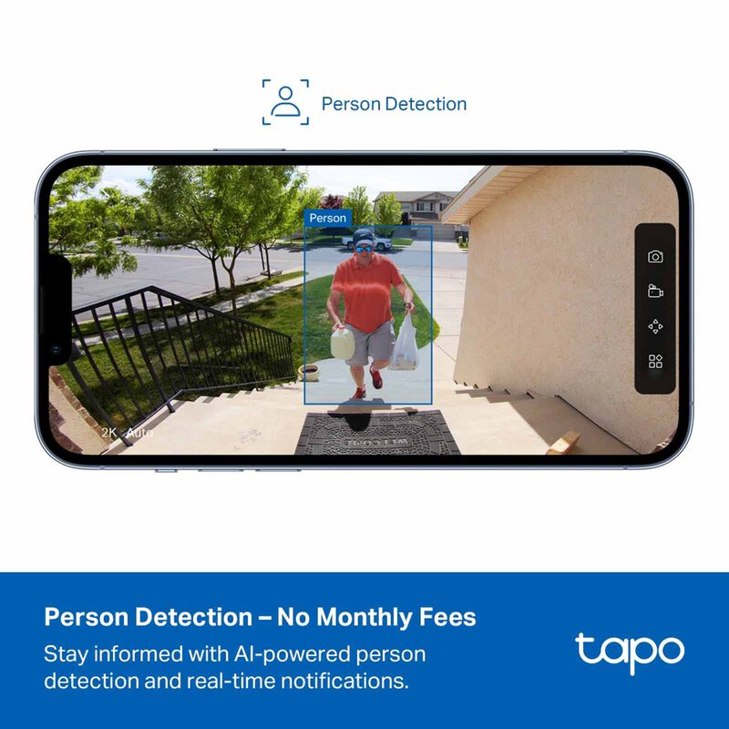 TP LINK Smart Wire-free Outdoor Security Camera TAPO TC80-image 4