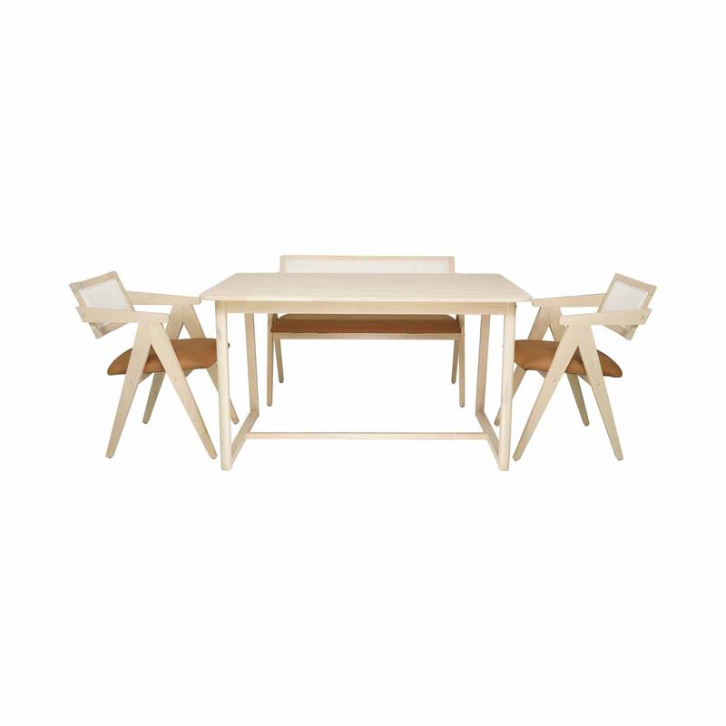 4 Piece Dining Set RIDGE-image 1