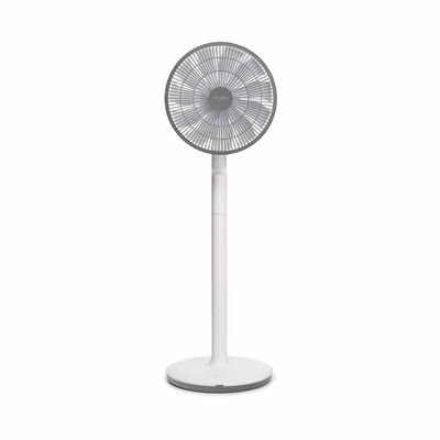 NOVITA Greenfan F-1 White (with Light Grey Grille) F-1 GREY GRILLE