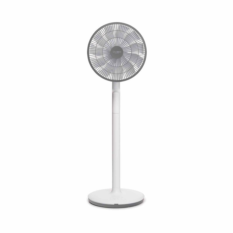 NOVITA Greenfan F-1 White (with Light Grey Grille) F-1 GREY GRILLE-image 1