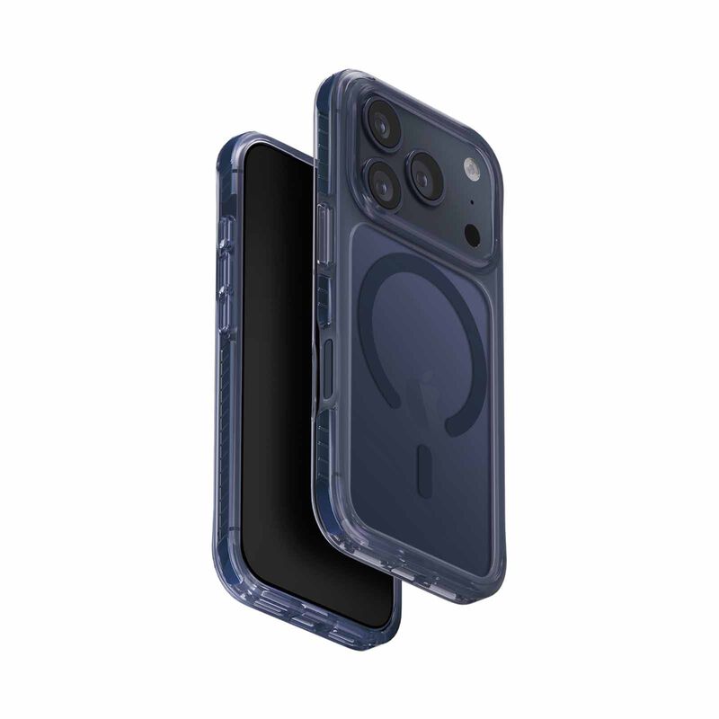 UNIQ Hybrid Iphone 17 Pro (2025) 6.3 Magclick Charging Combat - Navy Blue UNIQ-IP6.3P(2025)-COMMNBLU-image null