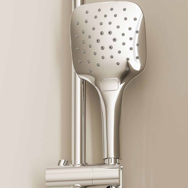 BRAVAT Bravat Source Single Leaver Wall Mounted Shower Set With Spout Brass Body - Exclude Installation F6173218CP-A-ENG-image 3