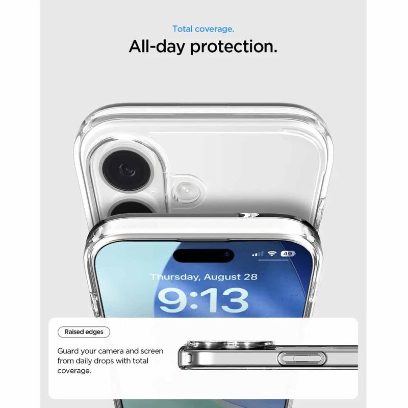 SPIGEN Iphone 17 Ultra Hybrid Crystal Clear ACS10376-image 2