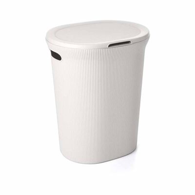 TATAY Laundry Hamper Baobab 40l White T0100.01