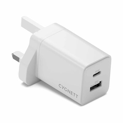 CYGNETT Powerplus Pd 65w Gan Wall Charger &ndash; Uk CY5524PDWCH