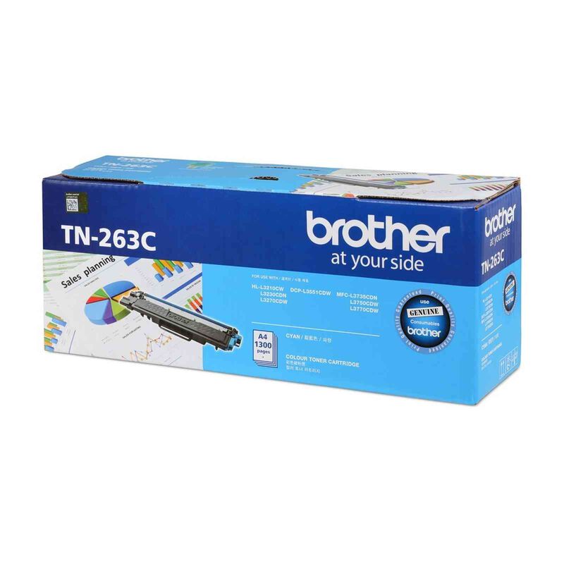 BROTHER Ink Cartridge Cyan TN-263C-image null