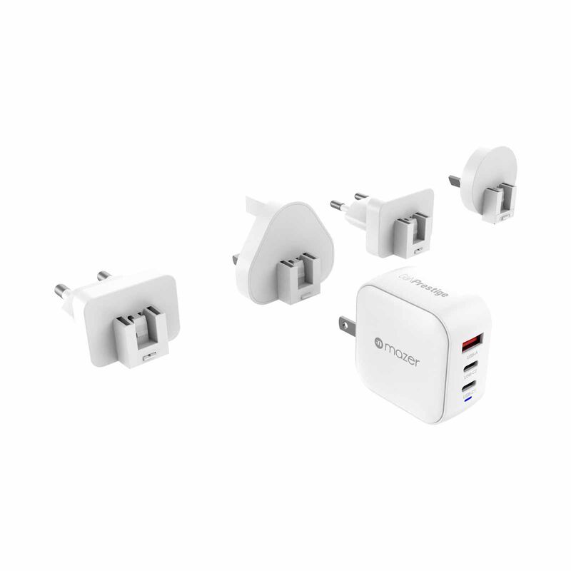 MAZER Ganprestige Pd70w 2c1a With 4 Travel Plugs-white M-G70W-V5-WH-image 4