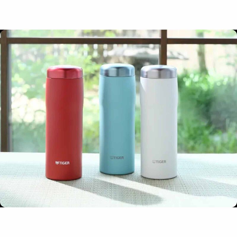 TIGER 480ml Vacuum Stainless Steel Bottle - Clear Stainless MJF-A048 (XF)-image 4