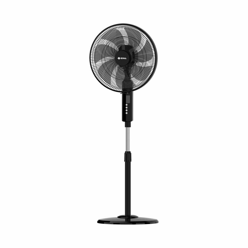 SONA 16 In Dc Stand Fan With Remote Control-black Col SFS1164DC-image 4