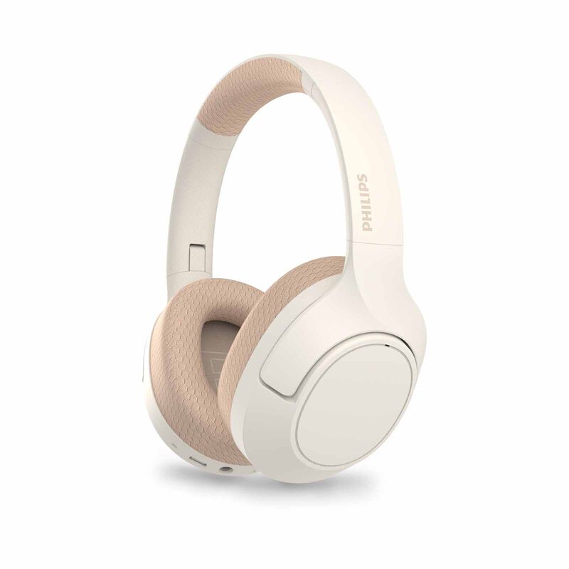 PHILIPS Over-ear Wireless Headphones Anc Pro White TAH7508WT/97-image 1
