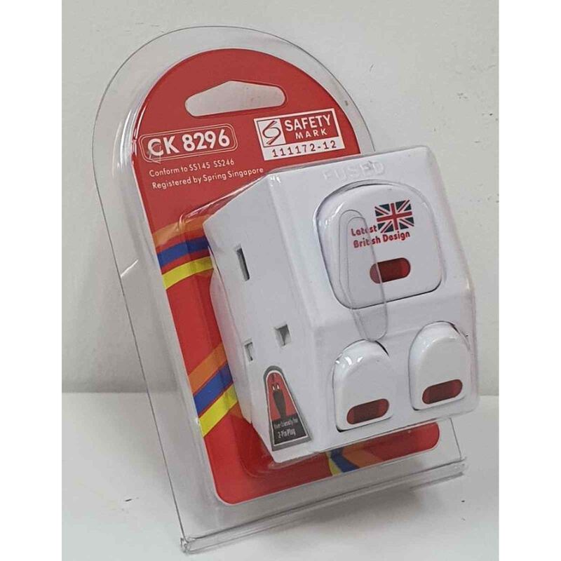 CK 3 Way Adaptor W/switch CK8296-image 2