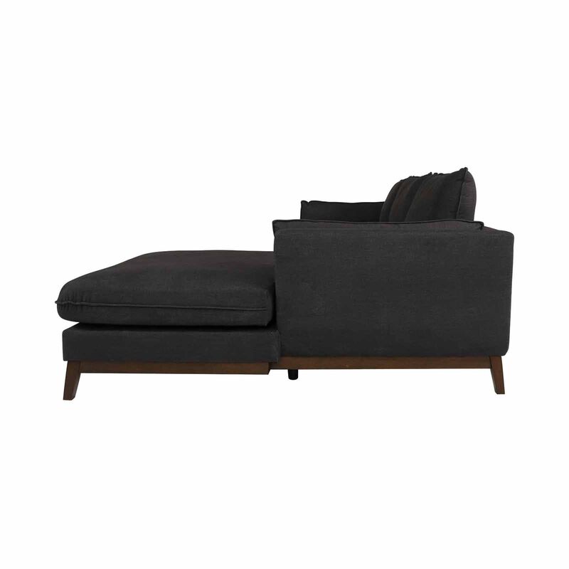 MUZE L Shaped (fab) Right Slate Grey EDITH-image 4