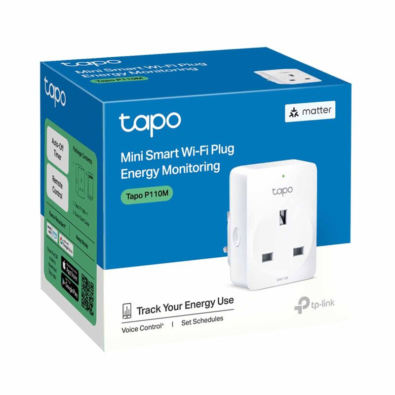 TP LINK Mini Smart Wi-fi Plug, Energy Monitoring, Matter TPL-TAPO P110M-image 6