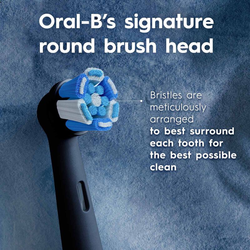 ORAL-B Io Advanced Clean Black 4pc Refill Brush Head IORBCBF-4-image 3