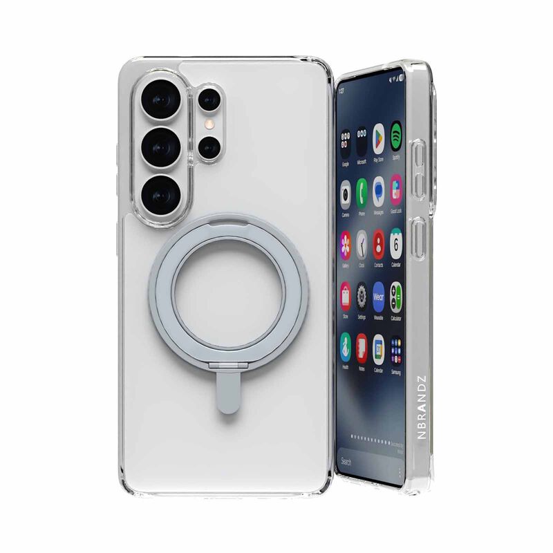 N.BRANDZ Mag360 Magnetic 360 Rotate Stand Case-clear N-MAG360-S26U-CL-image 6