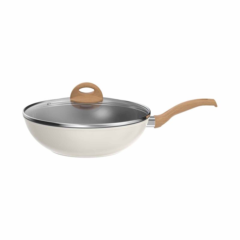 LA GOURMET Shogun Vanilla 28cm Wok LGSNVA425164-image null