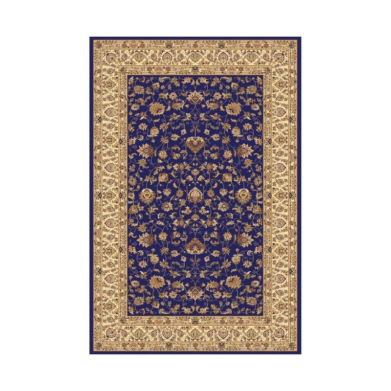HERITAGE 100% Polypropylene Heatset Superfine 1250 Dtex, 160x230cm KASHAN (NAVY CREAM)-image null