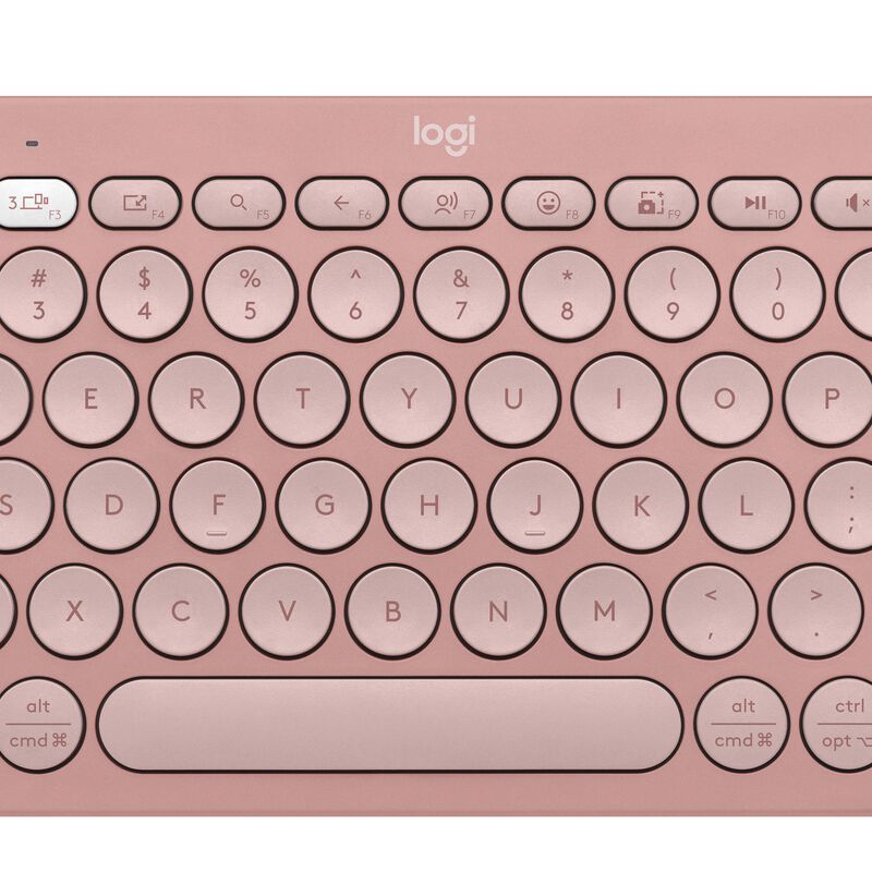 LOGITECH Pebble Keys 2 K380s - Tonal Rose 920-011755-image 1