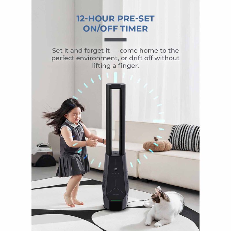 MISTRAL 42 In Dc Blade Free Fan W/remote & Wifi MBFAP4236DRW-image 11