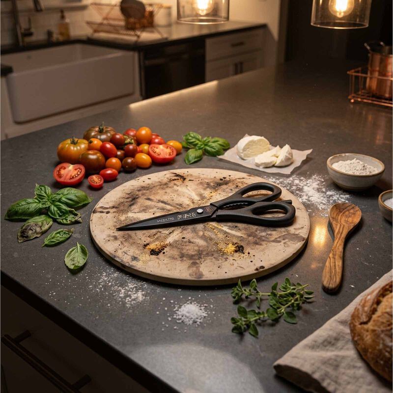 SAFICO PRO Titanium-plated Anti-bacterial Stainless Steel Detachable Kitchen Scissors L22.5cm 105SF-03-00848-image 3