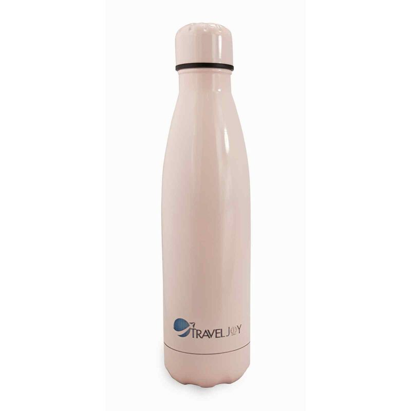 TRAVEL JOY S/less Steel Double Wall Btl Fresh Peach TJ500-PEACH-image null