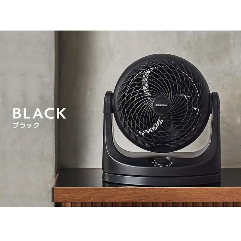 IRIS OHYAM 7 In Circulator Table Fan (black) PCF-MKM18-image 4