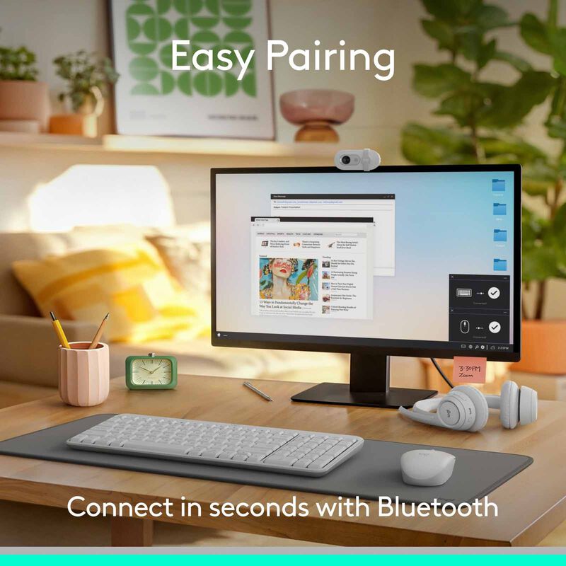 LOGITECH Mk250 Wireless Bt Combo Offwhite 920-013560-image 8