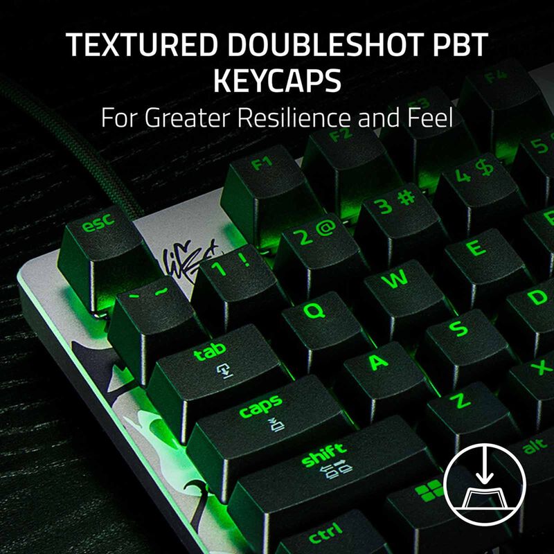 RAZER Huntsman V3 Pro Tenkeyless 8khz - Analog Optical Esports Keyboard - Niko Edition - Us Layout - Frml RZ03-05521500-R3M1-image 14