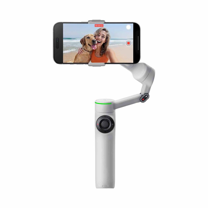 INSTA360 Flow 2 Pro Ai Tracker Bundle Stone Gray FLOW 2 PRO AI TRACKER BUNDLE STONE GRAY (CINSABQB)-image 4