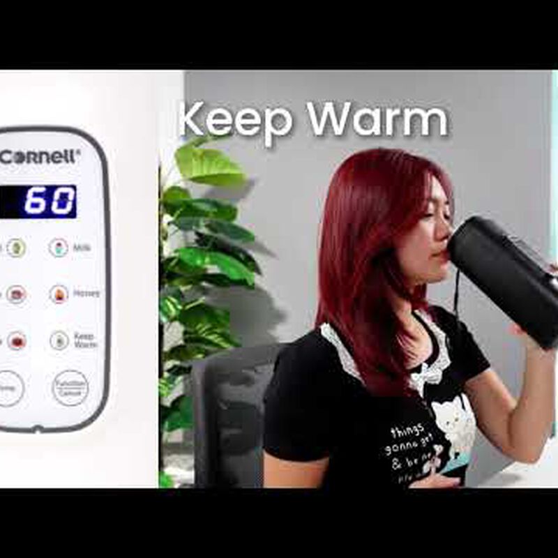 CORNELL Portable Kettle (550ml) - White CPK55WH-image 2