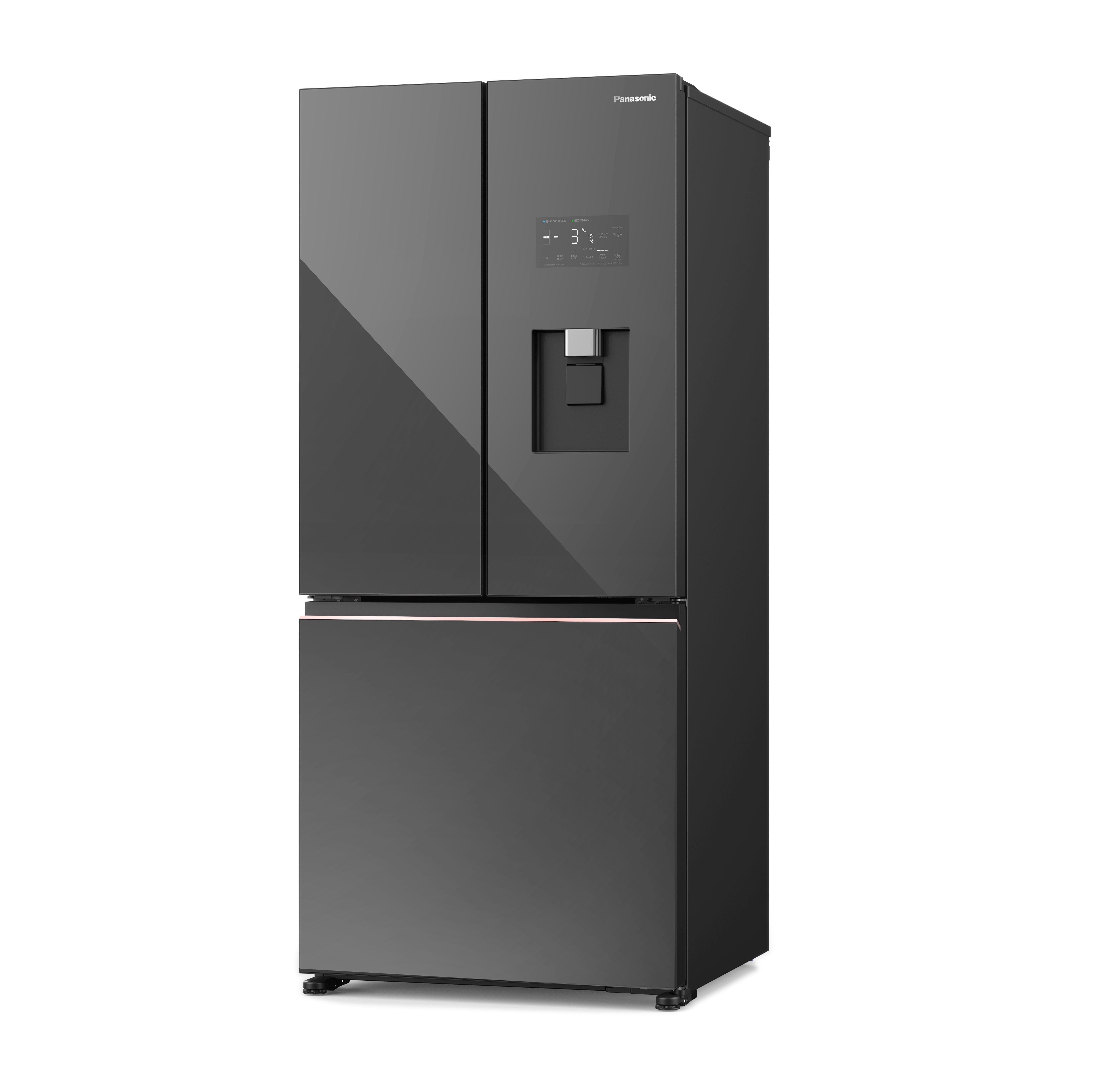 Shop PANASONIC 3 Dr Fridge (495l) NR-CW530XMMS in Singapore