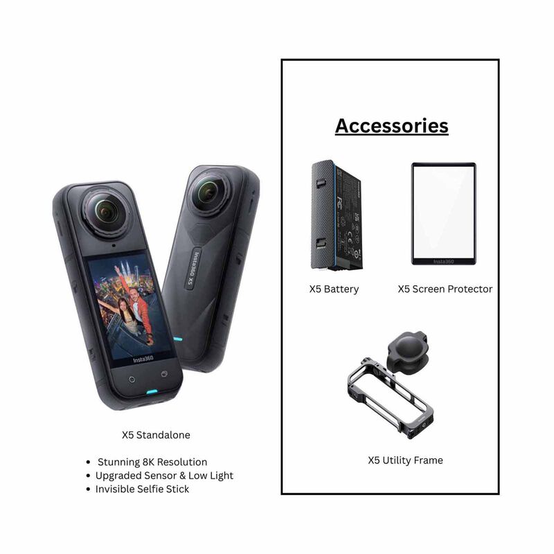 INSTA360 X5 Special Bundle (online Exclusive)-image null