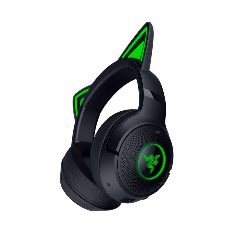 RAZER Kraken Kitty V2 Bt - Wireless Bluetooth Rgb Headset With Kitty Ears - Black Edition - Frml Packaging RZ04-04860500-R3M1-image 4