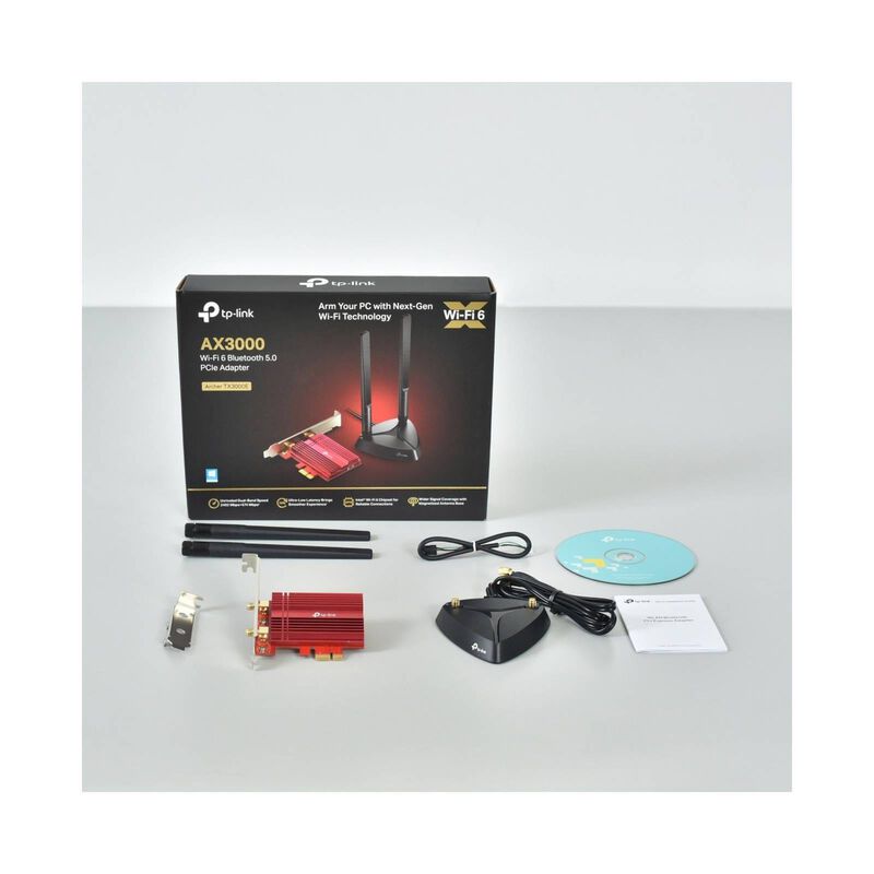 TP LINK Wi-fi 6 Bluetooth 5.0 Pcie Adapter ARCHER TX3000E-image 4