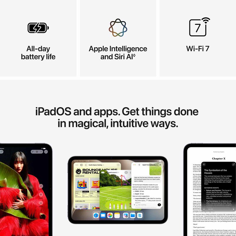APPLE Ipad Mini Wi-fi 128gb With Standard Glass - Midnight MJ6F4ZP/A-image 8