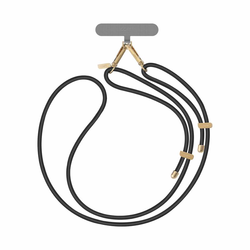 UNIQ Coehl Laurel Universal Lanyard - Midnight Black (midnight Black) UNIQ-LAUREL-LMBLK-image 1