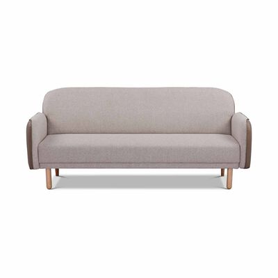 Sofa Bed Biege RUTH