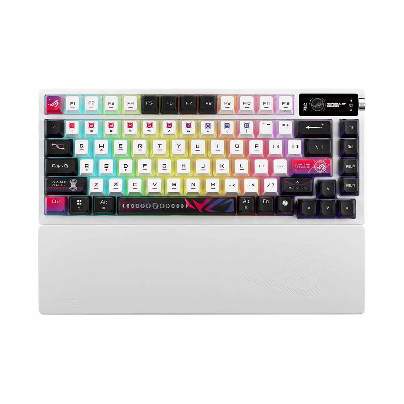ASUS Rog Azoth X Nx Strom Wireless Custom Keyboard M704 - AZOTH X NX/SM (PBT)-image 9