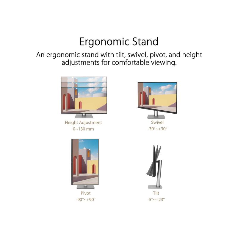 ASUS Proart Display 27 In 4k (3840 X 2160) Monitor PA279CRV-image 4