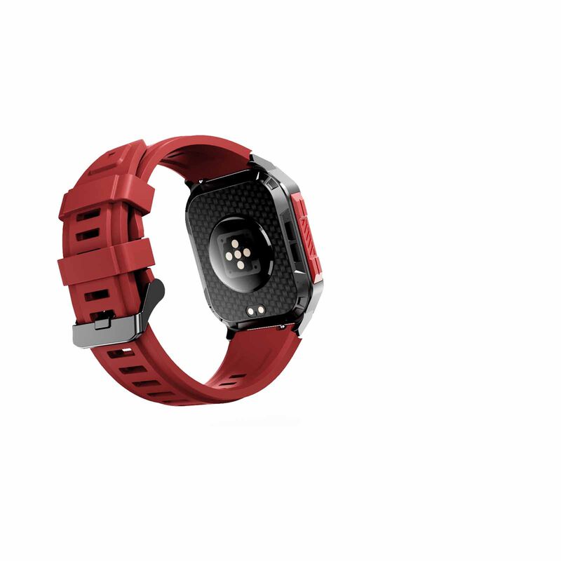 HIFUTURE Ultra3 - Red Bluetooth Smartwatch With Heart Rate Function HSSW1RD-image 2