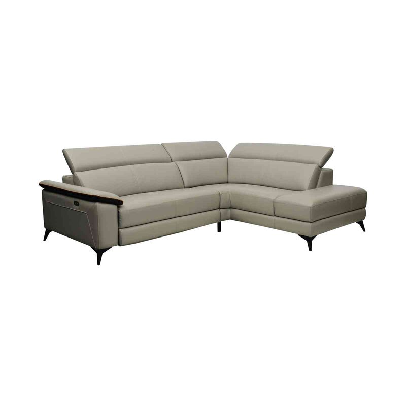 ARMADIO L Shaped (fl-v) Right Mto Full Leather Sofa Set JANELLE-image 4